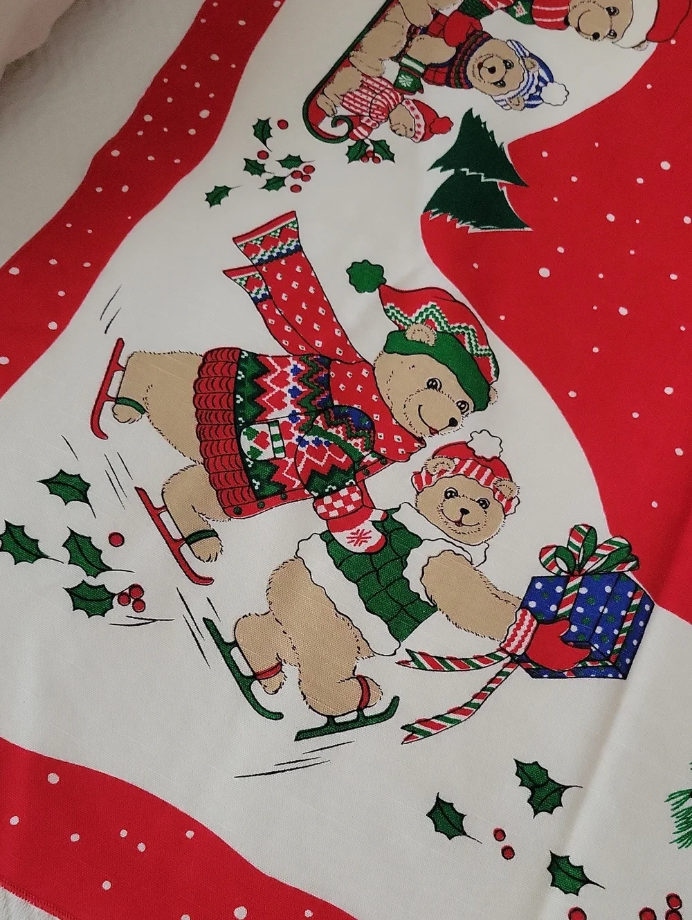Winter Bear Tablecloth and Napkins - 54